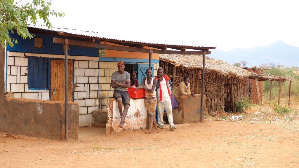 Landsbyen Kiambere er vokset fra 5 til over 100 huse, siden BGF startede sin virksomhed i området.